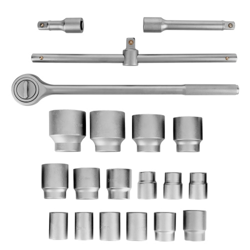 Набор торцевых головок 3/4", головки 19 х 50 мм, 20 предметов, в метал. боксе Matrix по ценам производителя в Москве с доставкой по всей России