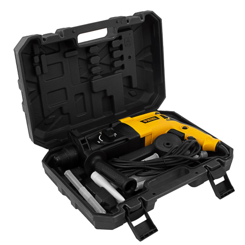 Перфоратор электрический RHH-800-26, SDS-plus, 800 Вт, 3 Дж, 3 плюс 1 реж. Denzel по ценам производителя в Москве с доставкой по всей России