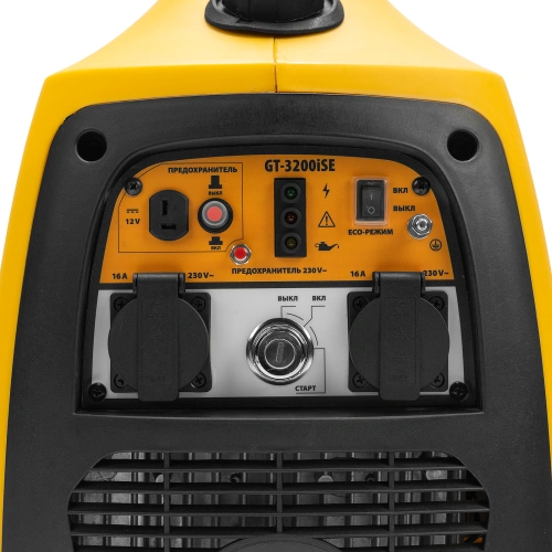 Генератор инверторный GT-3200iSE, 3.2 кВт, 230 В, бак 6 л, закрытый корпус, электростартер Denzel по ценам производителя в Москве с доставкой по всей России