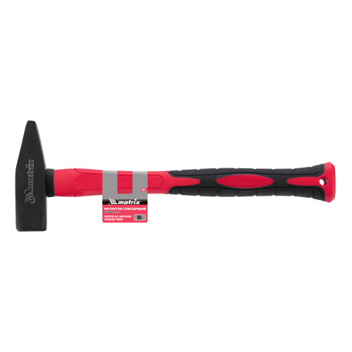 Молоток слесарный optimal, 800 г, фибергласовая обрезиненная рукоятка, квадратный боек Matrix по ценам производителя в Москве с доставкой по всей России