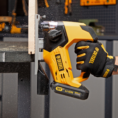 Лобзик аккумуляторный CJ-80, 18В Li-Ion Denzel по ценам производителя в Москве с доставкой по всей России