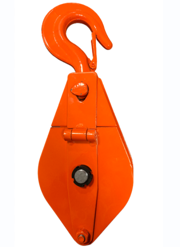 Блок монтажный однорольный с  крюком TOR 2 т с откидной щекой по ценам производителя в Москве с доставкой по всей России