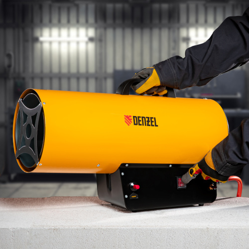 Газовая тепловая пушка GHG-50, 50 кВт, 1400 м3/ч, пропан-бутан Denzel по ценам производителя в Москве с доставкой по всей России