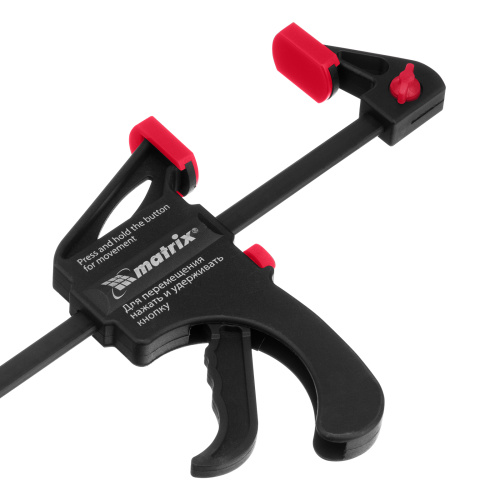 Струбцина универсальная, быстрозажимная, F-образная, 450 х 565 х 45 мм, пластиковый корпус Matrix по ценам производителя в Москве с доставкой по всей России
