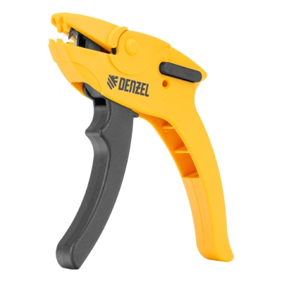 Щипцы для зачистки электропроводов, сечением 0,2-6 мм2, функция обрезания проводов Denzel по ценам производителя в Москве с доставкой по всей России
