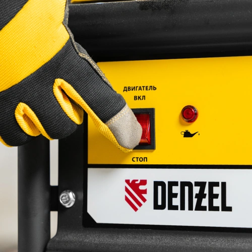 Генератор бензиновый GE 6900, 5.5 кВт, 220 В/50 Гц, 25 л, ручной старт Denzel по ценам производителя в Москве с доставкой по всей России