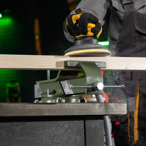 Тиски слесарные, 150 мм, стальные, поворотные Сибртех по ценам производителя в Москве с доставкой по всей России