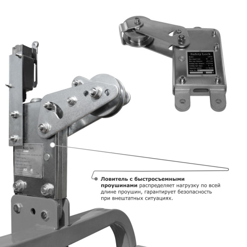 Строительная люлька ZLP-630-80 (длина троса 80 м) по ценам производителя в Москве с доставкой по всей России