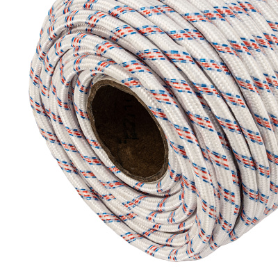 Фал плетеный полипропиленовый с сердечником, 12 мм, L 100 м, 24-прядный, Сибртех купить в Москве с доставкой по всей России | ProtosMarket.ru