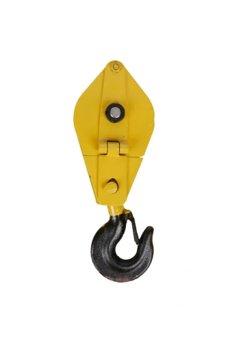 Блок монтажный однорольный с  крюком TOR 1 т с откидной щекой (K) по ценам производителя в Москве с доставкой по всей России
