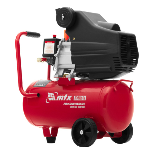 Компрессор воздушный DC1500L/24, 1,5 кВт, 24 л, 210 л/мин MTX по ценам производителя в Москве с доставкой по всей России