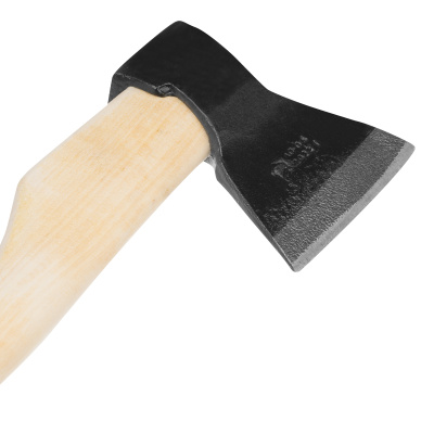 Топор кованый, в сборе, 680/980 г, деревянное топорище, 400 мм, А по ценам производителя в Москве с доставкой по всей России