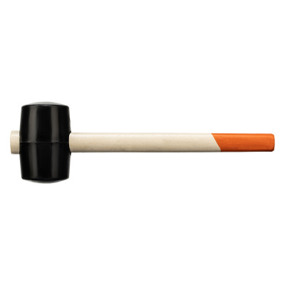 Киянка резиновая, 450 г, черная резина, деревянная рукоятка Sparta по ценам производителя в Москве с доставкой по всей России