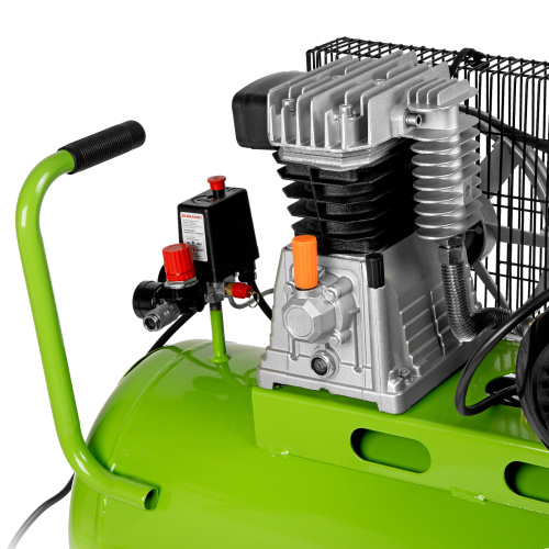 Компрессор воздушный КР-2200/100, 2.2 кВт, 350 л/мин, 100 л, ременной привод, масляный Сибртех по ценам производителя в Москве с доставкой по всей России