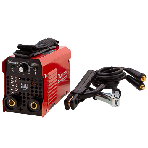 Инверторный аппарат дуговой сварки MMA-200S, 200 А, ПВ60%, диаметр электрода 1,6-5 мм MTX по ценам производителя в Москве с доставкой по всей России