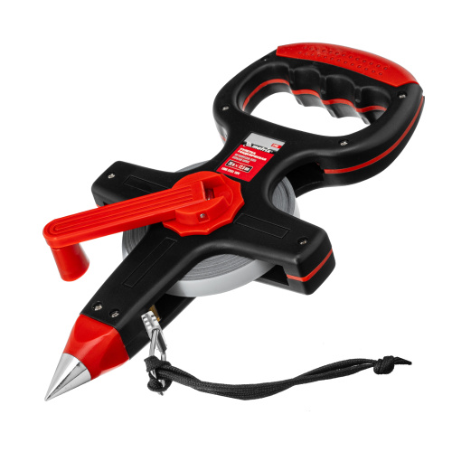 Рулетка геодезическая, 30 м х 12,5 мм, металлическая лента, открытый корпус Matrix по ценам производителя в Москве с доставкой по всей России