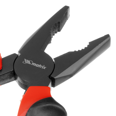 Плоскогубцы комбинированные Black Nickel, 160 мм, двухкомпонентные рукоятки Matrix по ценам производителя в Москве с доставкой по всей России