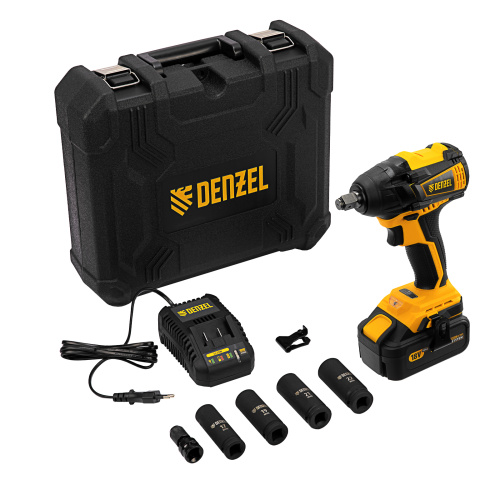 Гайковерт ударный аккумуляторный бесщет CIW-IB-300, Li-ion, 18В, 300Нм Denzel по ценам производителя в Москве с доставкой по всей России