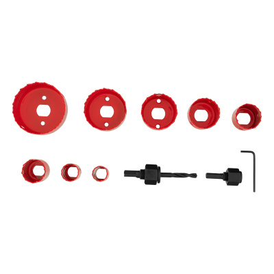 Набор кольцевых пил по дереву, 19-64 мм, 11 предметов Matrix по ценам производителя в Москве с доставкой по всей России