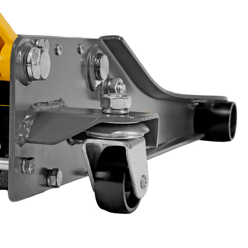 Домкрат гидравлический подкатной, 3 т, 75-500 мм, быстрый подъем, низкий подхват, проф. Denzel по ценам производителя в Москве с доставкой по всей России