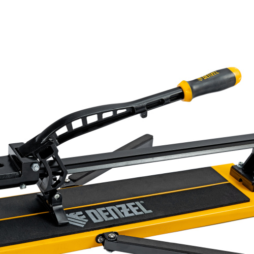 Плиткорез рельсовый 600х16мм, каретка на подш., стальная станина, усил. рукоятка-пенал Denzel по ценам производителя в Москве с доставкой по всей России