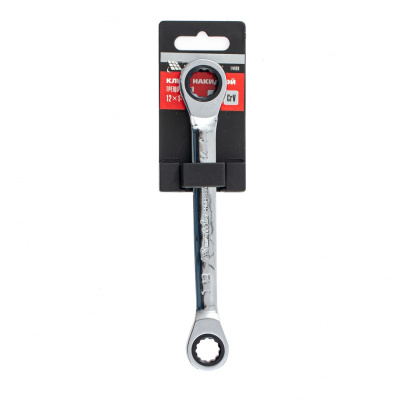 Ключ накидной трещоточный, 12 х 14мм, CrV, зеркальный хром Matrix по ценам производителя в Москве с доставкой по всей России