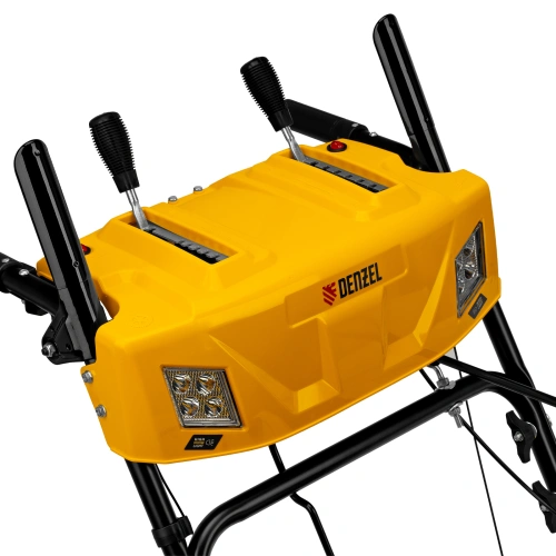 Бензиновая снегоуборочная машина SBM 610S PRO, 212 cc, электростартер, фара, обогрев Denzel по ценам производителя в Москве с доставкой по всей России