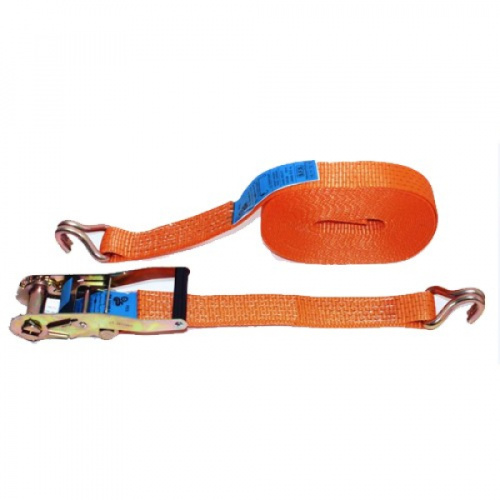 Ремень стяжной  1,5 / 3 тн, РС 7 м x 35 мм, полиэстер, с крюками, храповиком | СибТаль по ценам производителя в Москве с доставкой по всей России