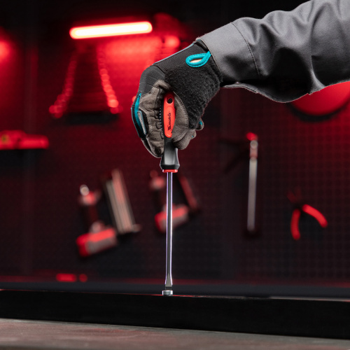 Набор профессиональных отверток Fusion, CrV, трехкомпонентная рукоятка antislip, 6 шт Matrix по ценам производителя в Москве с доставкой по всей России