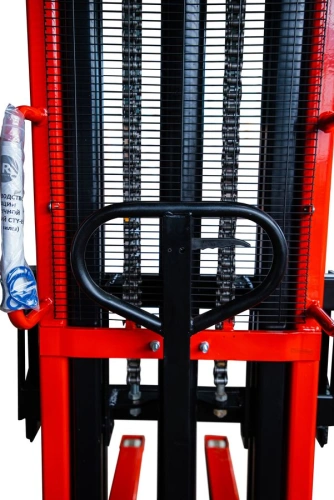 Штабелер гидравлический 2,0 т 3,0 м TOR CTY-EH с раздвижными вилами по ценам производителя в Москве с доставкой по всей России