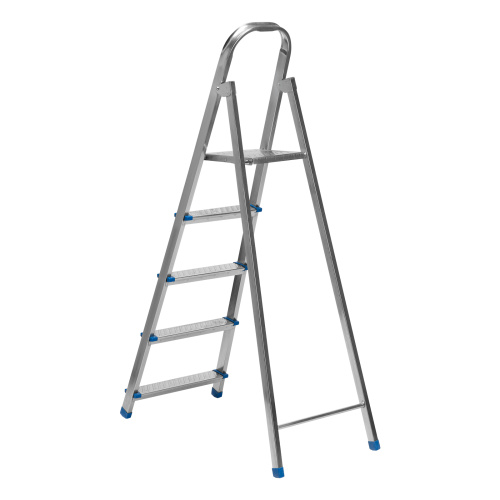 Стремянка, 5 ступеней, стальная, оцинкованная Сибртех по ценам производителя в Москве с доставкой по всей России