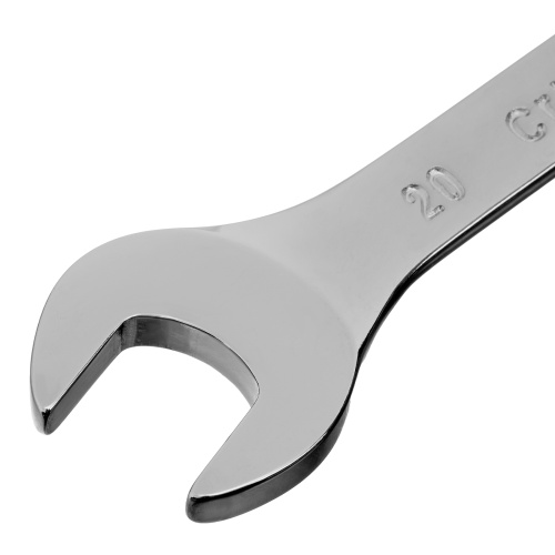 Ключ комбинированный, 20 мм, CrV, полированный хром Matrix по ценам производителя в Москве с доставкой по всей России