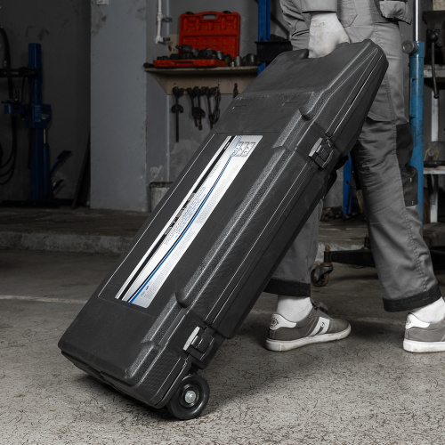 Растяжка гидравлическая, 10 т, набор из 17 предметов, 7 сменных насадок, в пластиковом кейсе на колесах Stels по ценам производителя в Москве с доставкой по всей России