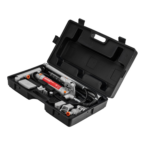 Растяжка гидравлическая, 4 т, набор из 17 предметов, 7 сменных насадок, в пластиковом кейсе Matrix по ценам производителя в Москве с доставкой по всей России