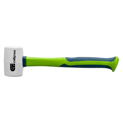 Киянка резиновая, 225 г, белая резина, фибергласовая рукоятка Сибртех по ценам производителя в Москве с доставкой по всей России