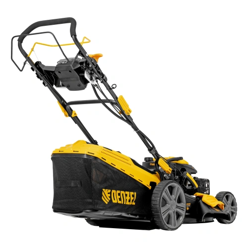 Газонокосилка бензиновая GLD-520SP-VE, 196 см3, ширина 52 см, привод, вариатор, электрический старт, 60 л Denzel купить в Москве с доставкой по всей России | ProtosMarket.ru