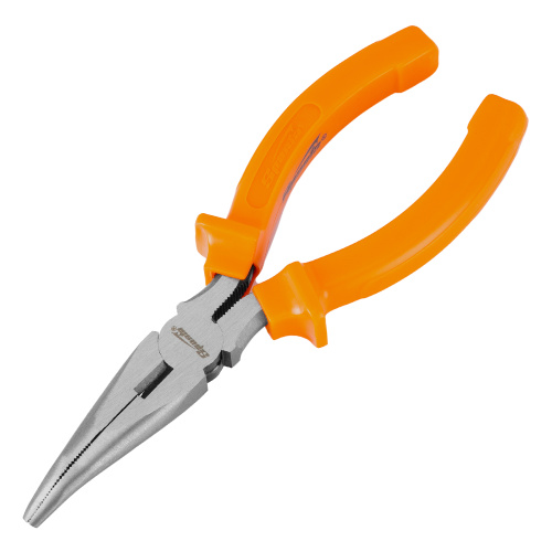 Длинногубцы изогнутые Classic, 160 мм, шлифованные, пластмассовые рукоятки Sparta по ценам производителя в Москве с доставкой по всей России