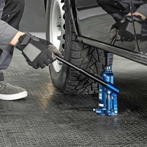 Домкрат гидравлический бутылочный, 4 т, h подъема 188-363 мм Stels по ценам производителя в Москве с доставкой по всей России