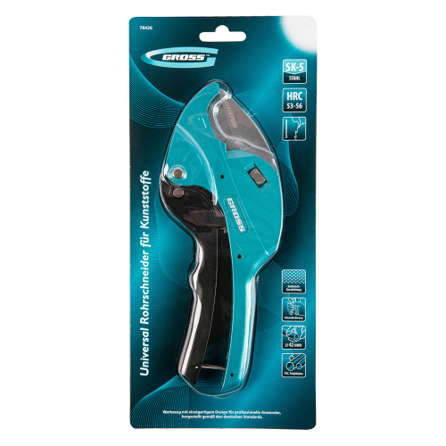 Ножницы для резки изделий из ПВХ, универсальные, D-42 мм, автомат Gross по ценам производителя в Москве с доставкой по всей России