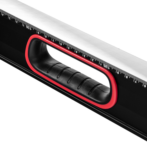 Уровень алюминиевый, усиленный, фрезерованный, 3 глазка, двухкомпонентные рукоятки, 1500 мм Matrix по ценам производителя в Москве с доставкой по всей России