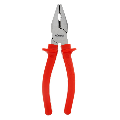 Плоскогубцы Econom, 180 мм, шлифованные, пластмассовые рукоятки Matrix по ценам производителя в Москве с доставкой по всей России