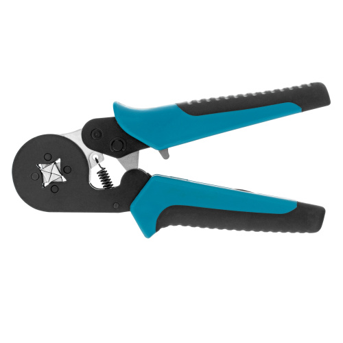 Клещи (пресс-клещи) для обжима наконечников электропроводов с сечением 0.25-8 мм2 Gross по ценам производителя в Москве с доставкой по всей России