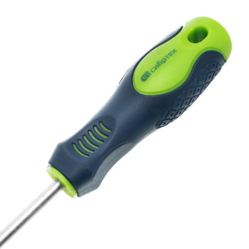 Отвертка, PZ2 х 100 мм, CrV, двухкомпонентная рукоятка Сибртех по ценам производителя в Москве с доставкой по всей России