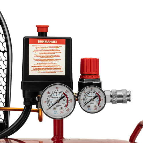 Компрессор воздушный ременный привод КР2500/80, 2,5 кВт, 80 литров, 420 л/мин МТХ по ценам производителя в Москве с доставкой по всей России