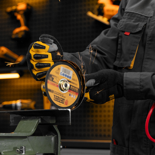 Пневматическая углошлифовальная машина AG125, 11000 об/мин, 125 мм, 186 л/мин Denzel по ценам производителя в Москве с доставкой по всей России