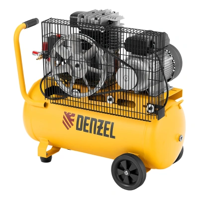Компрессор воздушный BCI2300/50, ременный привод, 2.3 кВт, 50 литров, 400 л/мин Denzel по ценам производителя в Москве с доставкой по всей России