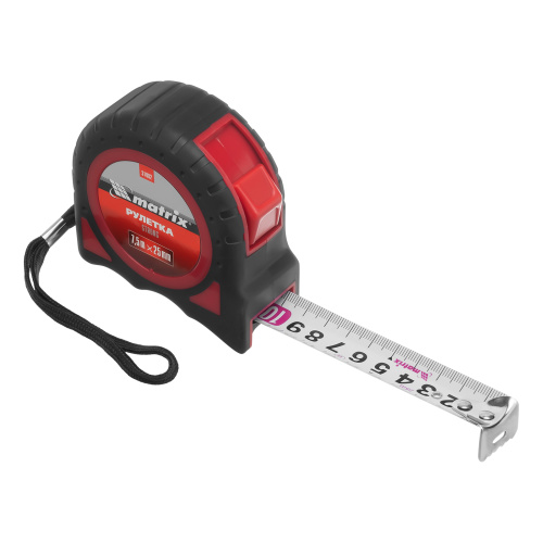 Рулетка Strong,7,5 м х 25 мм,обрезиненный корпус Matrix по ценам производителя в Москве с доставкой по всей России