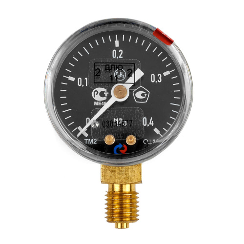 Манометр с поверкой 0,4 МПа, ацетилен по ценам производителя в Москве с доставкой по всей России