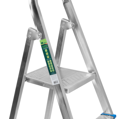 Стремянка, 8 ступеней, стальная, оцинкованная Сибртех по ценам производителя в Москве с доставкой по всей России