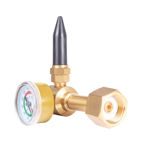 Редуктор FoxWeld BH600-He (гелиевый, 1 манометр, вентиль, пр-во FoxWeld/КНР) купить в Москве с доставкой по всей России | ProtosMarket.ru